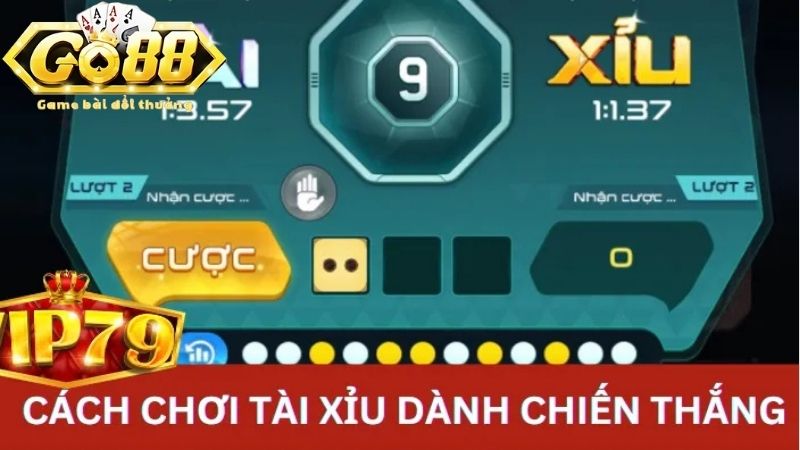 Cách chơi tài xỉu online Go88 với các hình thức cược khả dụng