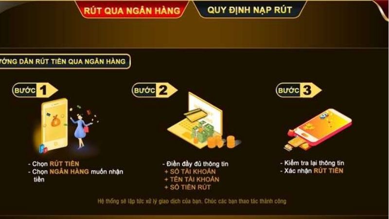 Rút tiền trên di động