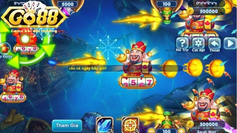 Giới thiệu game bắn cá đổi thưởng GO88